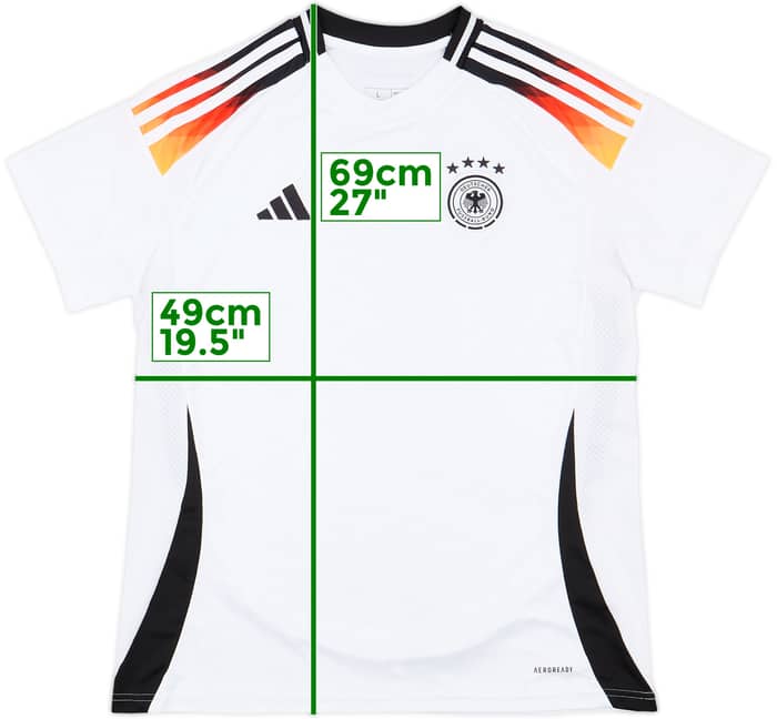 2024-25 Germany Home Shirt - 9/10 - (Women's L)