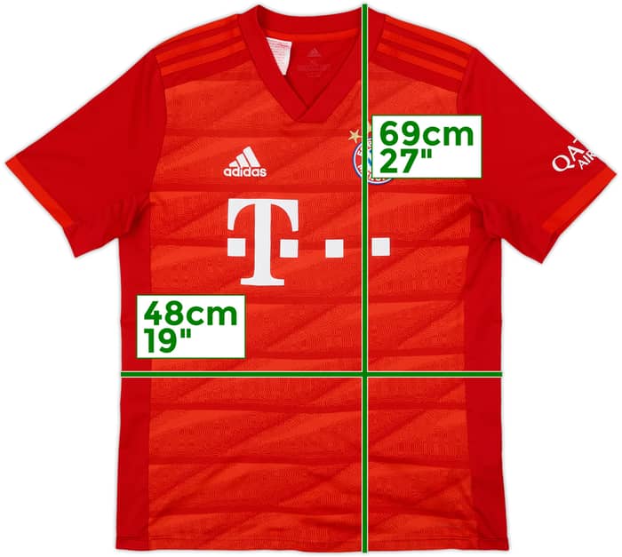2019-20 Bayern Munich Home Shirt - 8/10 - (XL.Boys)