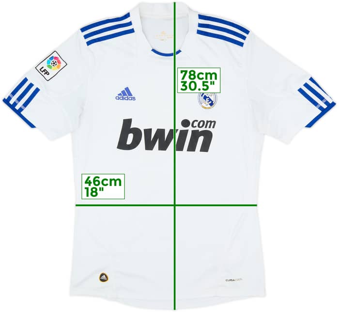 2010-11 Real Madrid Home Shirt - 5/10 - (M)