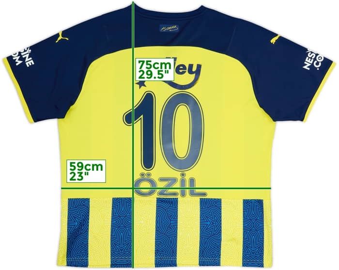 2021-22 Fenerbahce Home Shirt Ozil #10 - 5/10 - (XL)