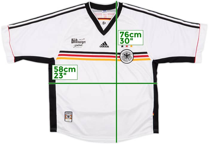 1998-00 Germany Home/Training Shirt - 8/10 - (XL)