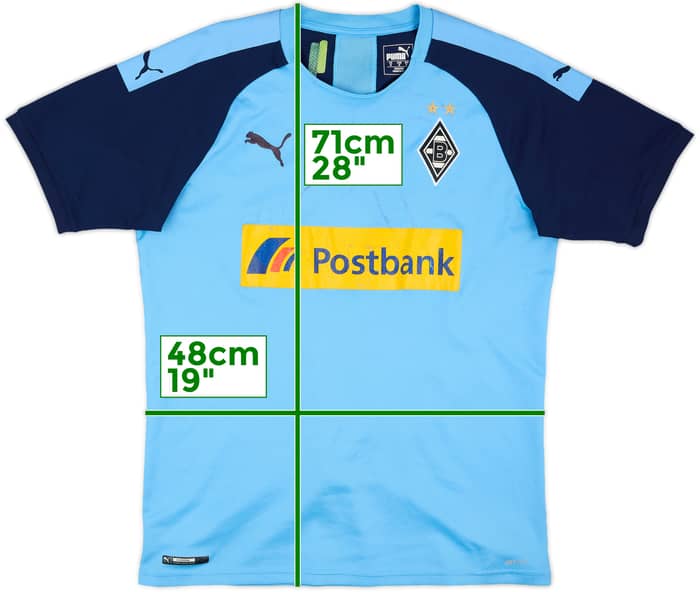 2019-20 Borussia Monchengladbach Away Shirt - 4/10 - (M)