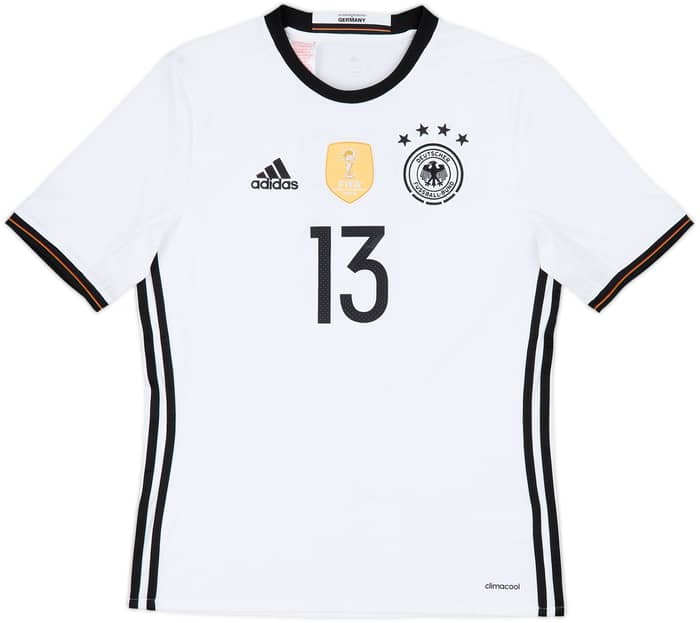 2015-16 Germany Home Shirt Muller #13 - 9/10 - (XL.Boys)