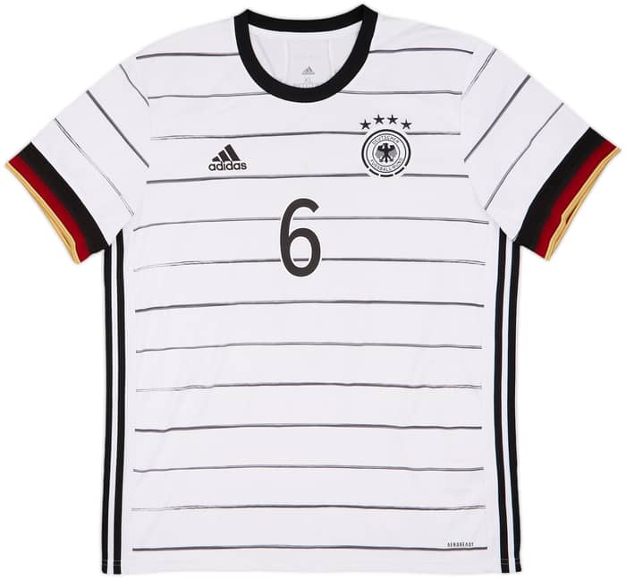 2020-21 Germany Home Shirt Kimmich #6 - 7/10 - (XL)