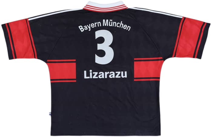 1997-99 Bayern Munich Home Shirt Lizarazu #3 - 8/10 - (XXL)