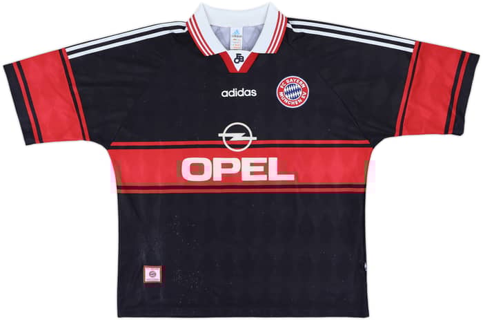 1997-99 Bayern Munich Home Shirt Lizarazu #3 - 8/10 - (XXL)