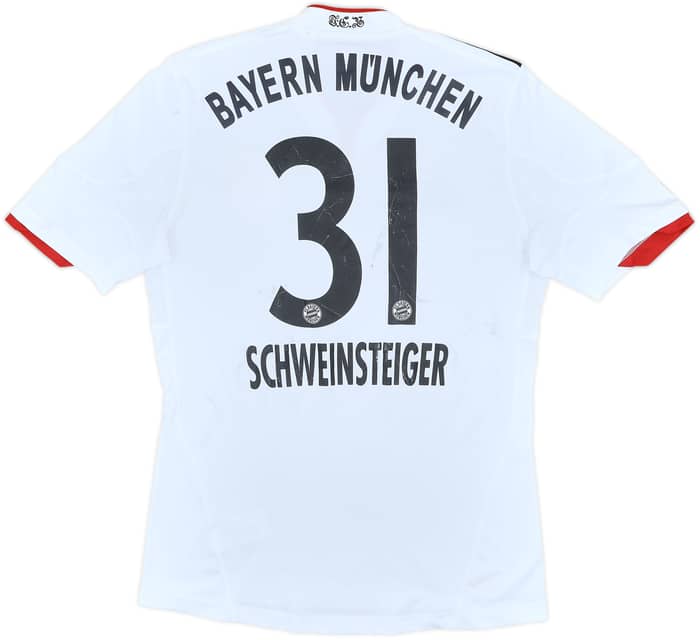 2010-11 Bayern Munich Away Shirt Schweinsteiger #31 - 5/10 - (S)