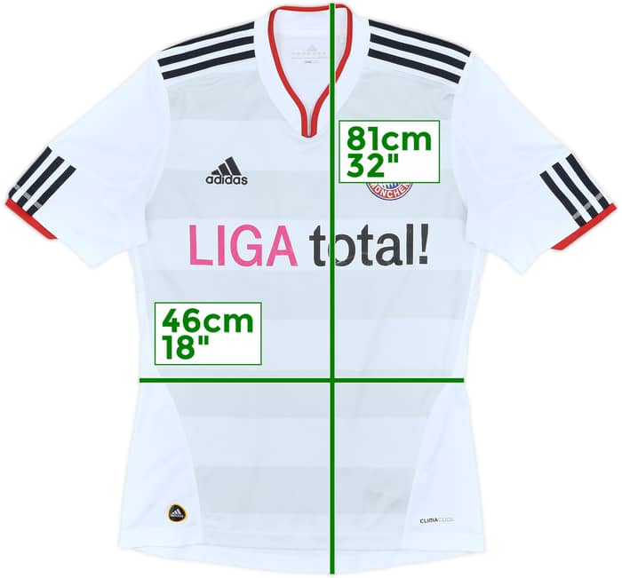 2010-11 Bayern Munich Away Shirt Schweinsteiger #31 - 5/10 - (S)