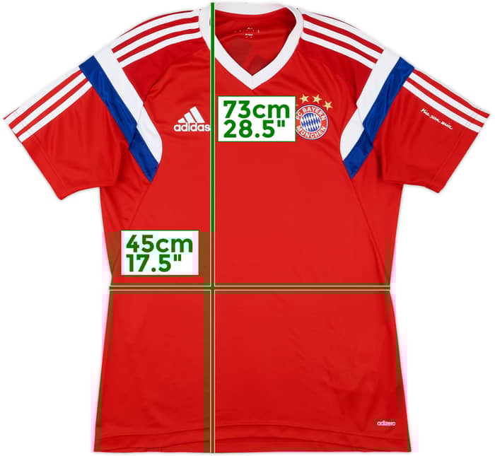 2013-14 Bayern Munich Training Shirt - 8/10 - (M)