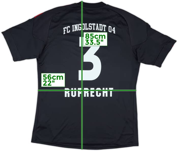 2010-11 FC Ingolstadt Match Issue Home Shirt Ruprecht #3