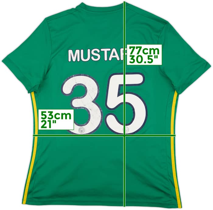 2017-18 Fenerbahce Third Shirt Mustafa #35 - 6/10 - (XL)