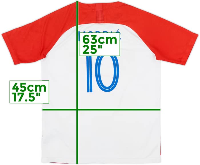 2018-19 Croatia Home Shirt Modric #10 - 6/10 - (XL.Boys)