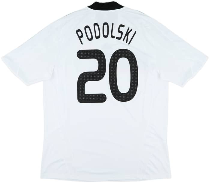 2008-09 Germany Home Shirt Podolski #20 - 8/10 - (XL)