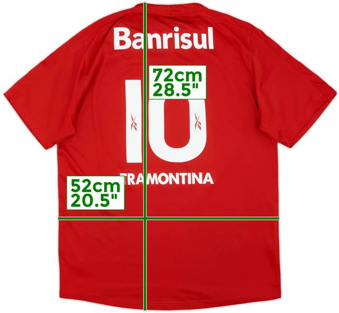 2010 Internacional Home Shirt #10 - 9/10 - (L)