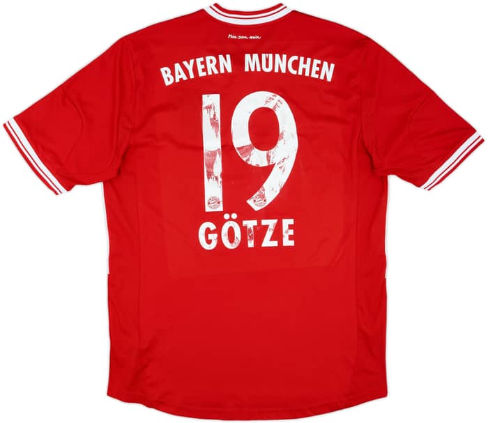 2013-14 Bayern Munich Home Shirt Gotze #19 - 4/10 - (L)