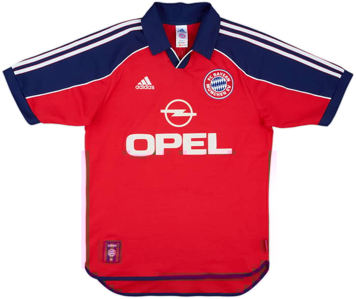 1999-01 Bayern Munich Home Shirt Scholl #7 - 8/10 - (S)
