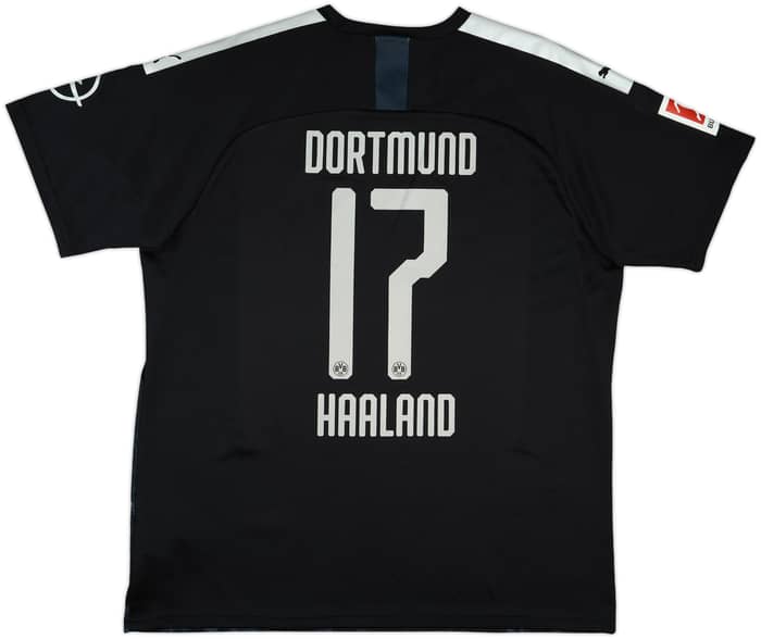 2019-20 Borussia Dortmund Away Shirt Haaland #17 - 10/10 - (XXL)