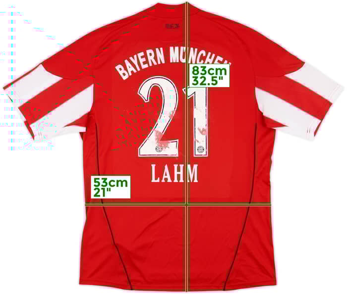 2010-11 Bayern Munich Home Shirt Lahm #21 - 5/10 - (L)