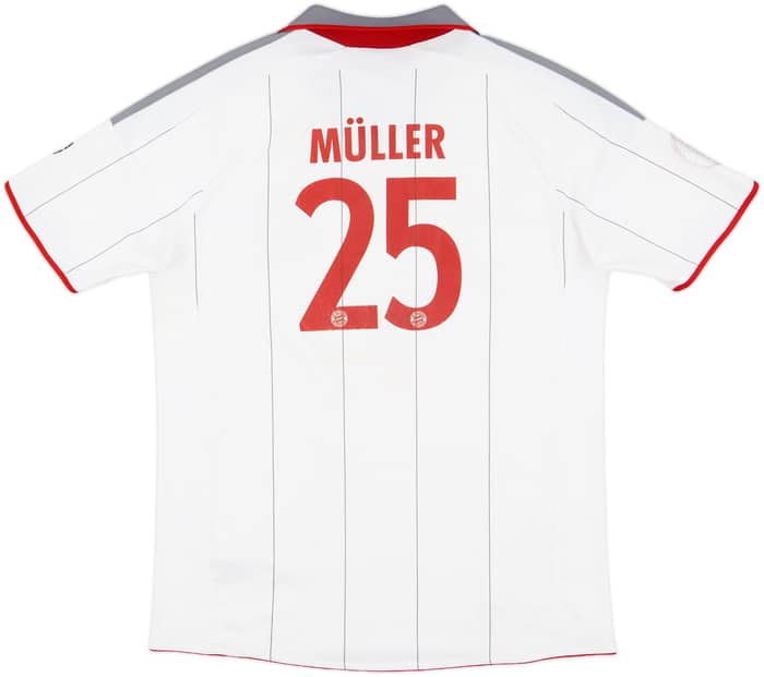 2009-10 Bayern Munich CL Shirt Muller #25 - 4/10 - (XL.Boys)