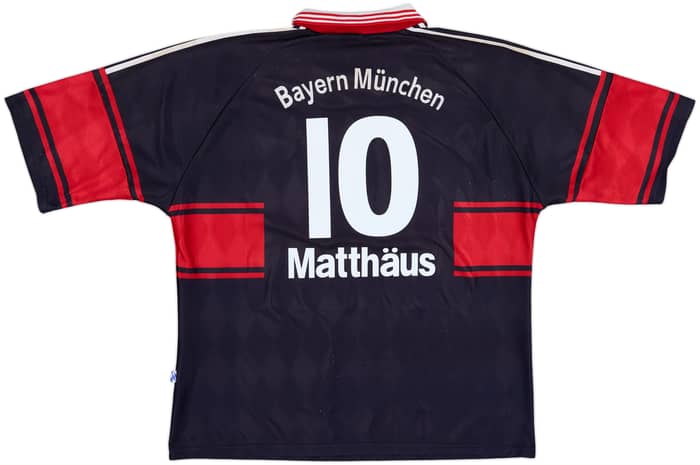 1997-99 Bayern Munich Home Shirt Matthaus #10 - 8/10 - (XXL)