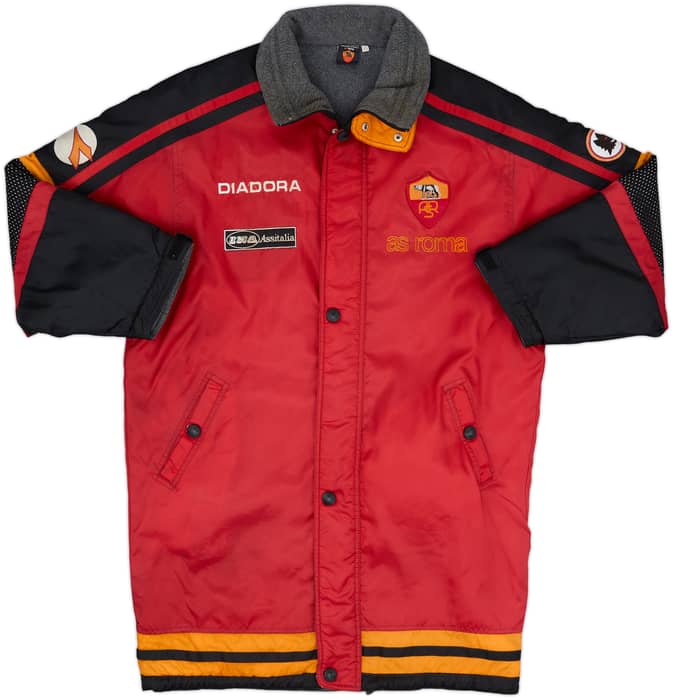 1998-99 Roma Diadora Padded Bench Coat - 7/10 - (XS)