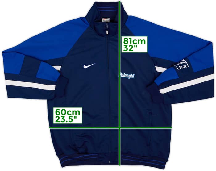 1997-98 Napoli Nike Track Jacket - 6/10 - (L)