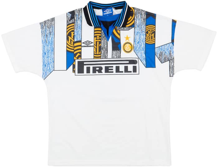 1995-96 Inter Milan Third Shirt R.Carlos #6 - 10/10 - (XL)