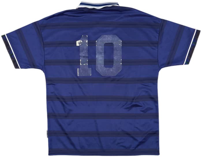 1998-00 Scotland Home Shirt #10 - 4/10 - (L)