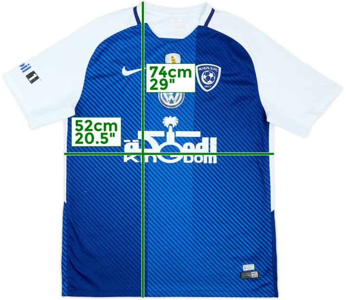 2017-18 Al Hilal Home Shirt - 6/10 - (L)