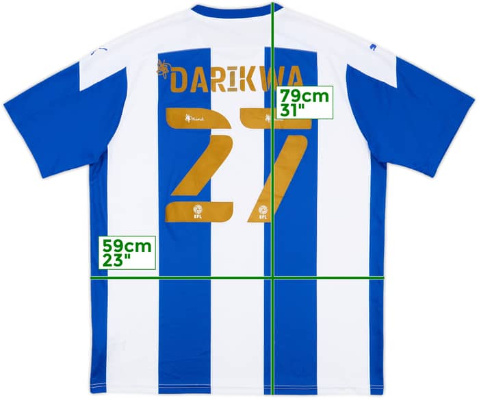 2021-22 Wigan Home Shirt Darikwa #27 - 6/10 - (XXL)