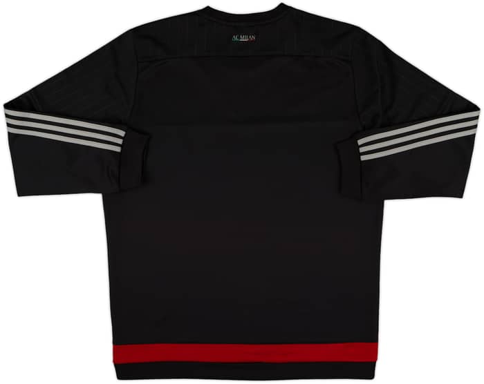 2015-16 AC Milan adidas Sweat Top - 9/10 - (XL)