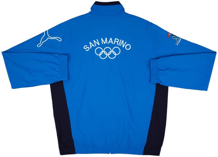 2008 San Marino Olympic Team Puma Track Jacket - 8/10 - (M)