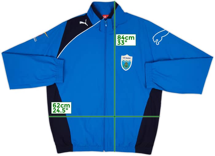 2008 San Marino Olympic Team Puma Track Jacket - 8/10 - (M)