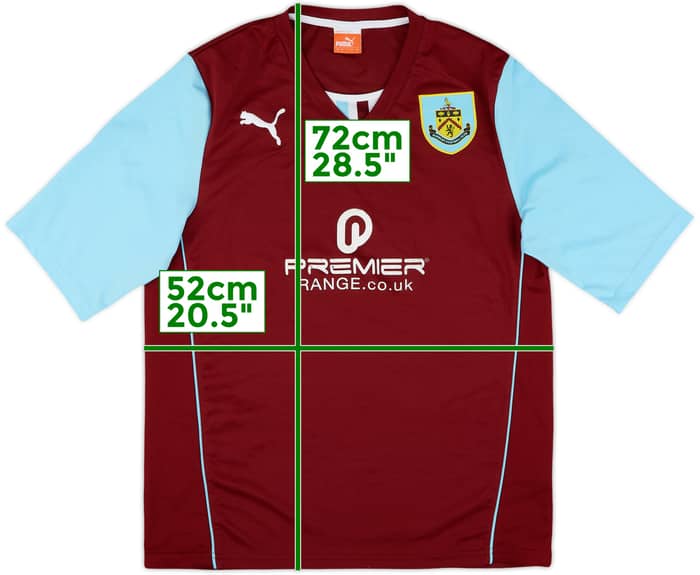 2013-14 Burnley Home Shirt - 6/10 - (L)