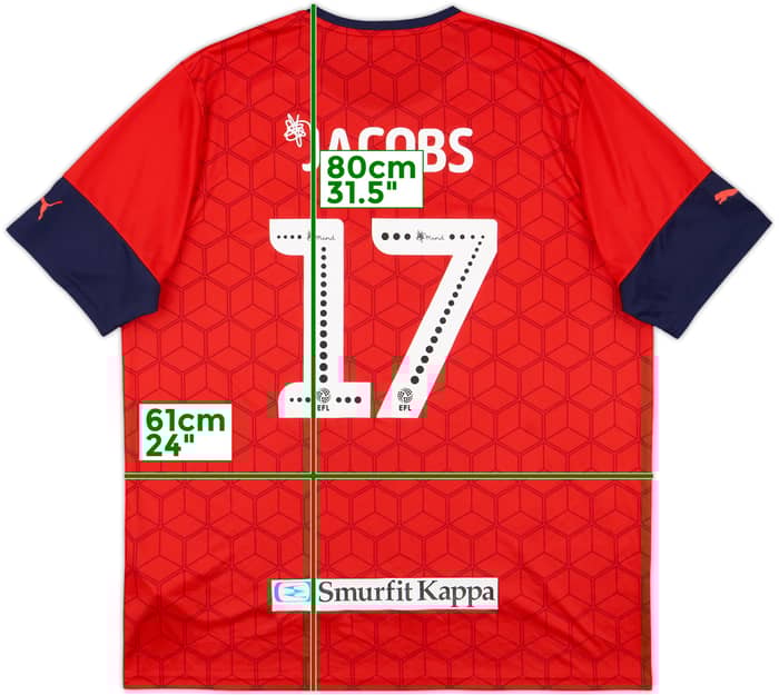 2019-21 Wigan Away Shirt Jacobs #17 - 10/10 - (XXL)