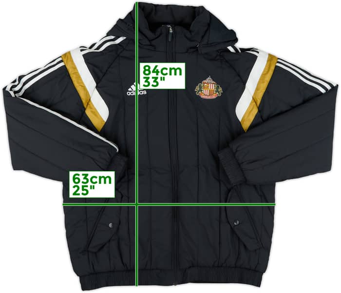 2014-15 Sunderland adidas Padded Bench Coat - 10/10 - (XL)