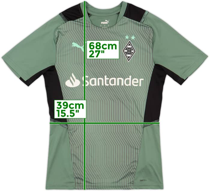 2020-21 Borussia Monchengladbach Puma Training Shirt - 8/10 - (S)