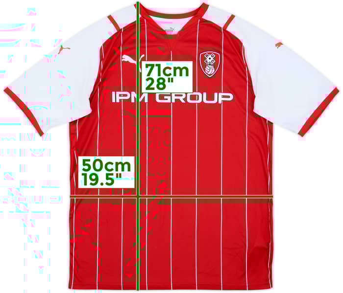 2020-21 Rotherham United Home Shirt - 7/10 - (L)
