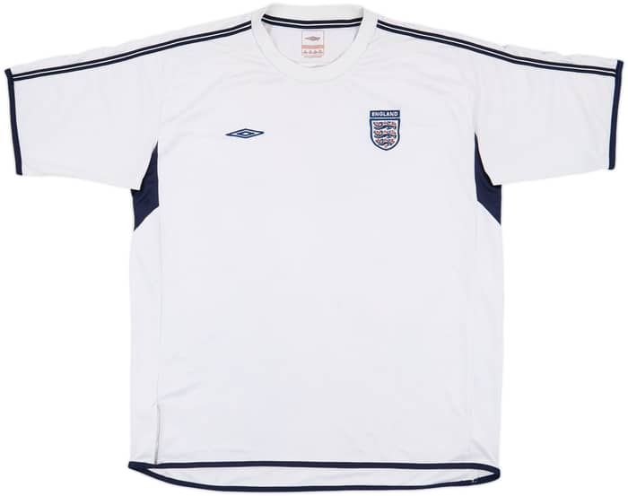 2001-02 England Umbro Training Shirt - 5/10 - (XL)