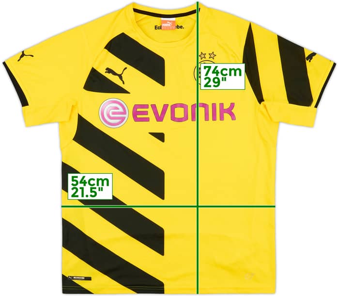 2014-15 Borussia Dortmund Home Shirt - 7/10 - (L)