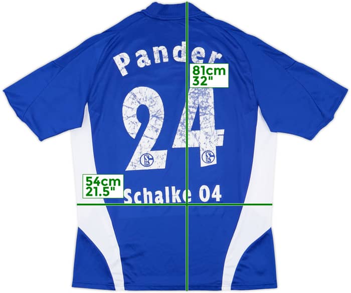 2008-10 Schalke Home Shirt Pander #24 - 4/10 - (L)