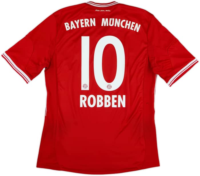 2013-14 Bayern Munich Home Shirt Robben #10 - 5/10 - (M)