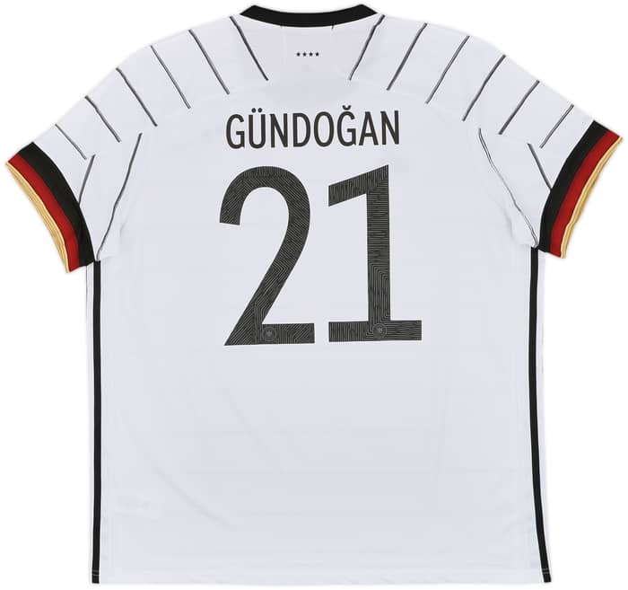 2020-21 Germany Home Shirt Gundogan #21 - 10/10 - (XXL)