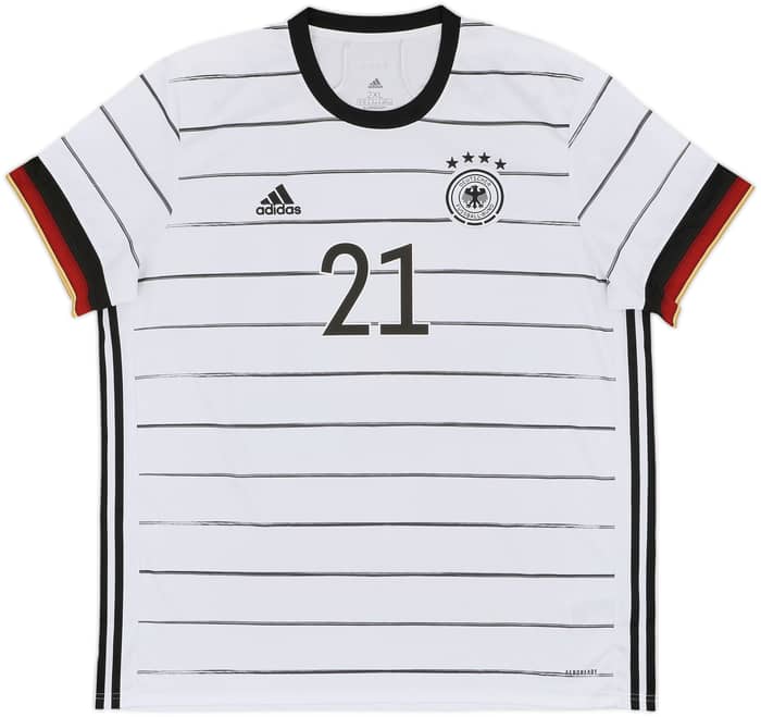 2020-21 Germany Home Shirt Gundogan #21 - 10/10 - (XXL)
