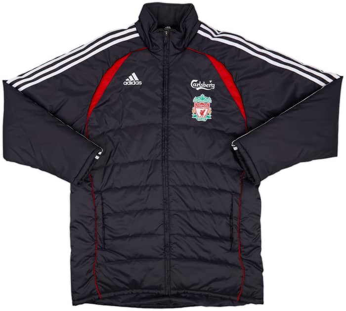 2006-07 Liverpool adidas Padded Bench Coat - 8/10 - (M)