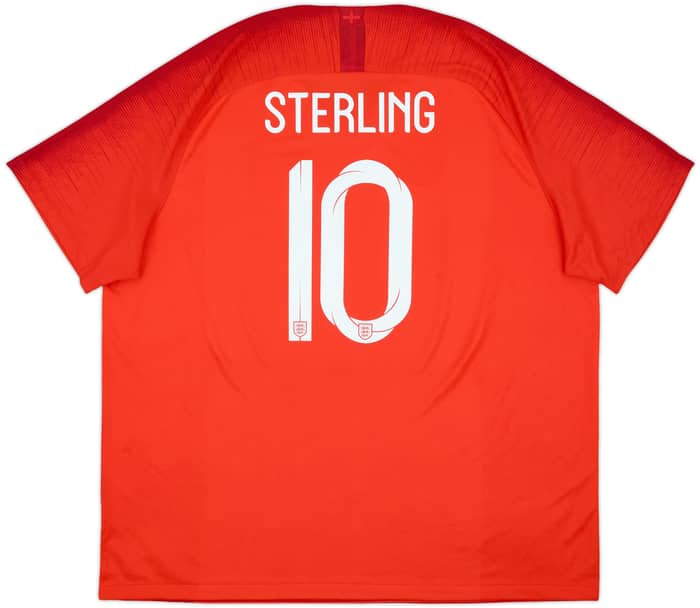 2018-19 England Away Shirt Sterling #10 - 9/10 - (3XL)