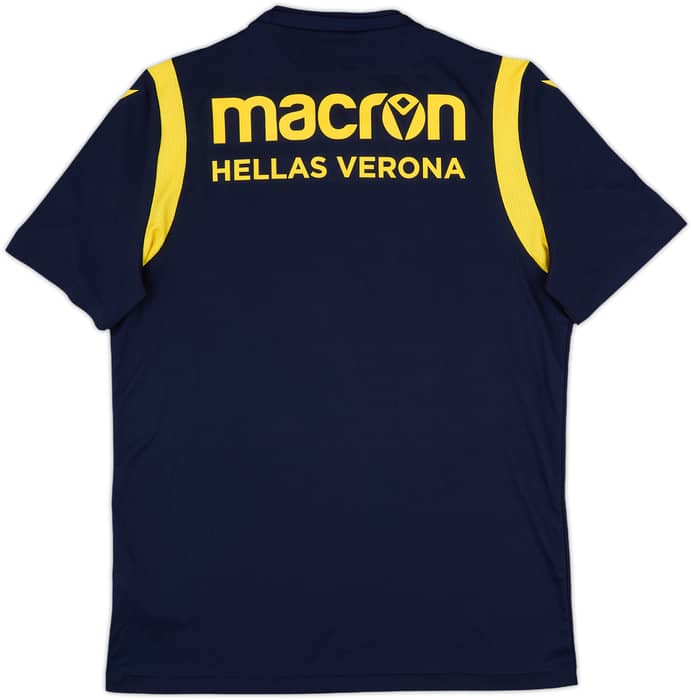 2020-21 Hellas Verona Macron Training Shirt - 8/10 - (XL)