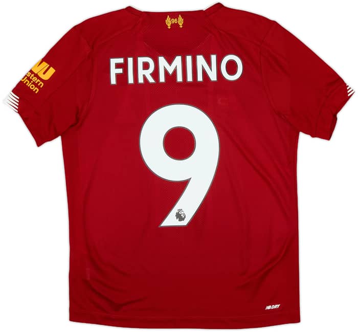 2019-20 Liverpool Home Shirt Firmino #9 - 8/10 - (L.Boys)