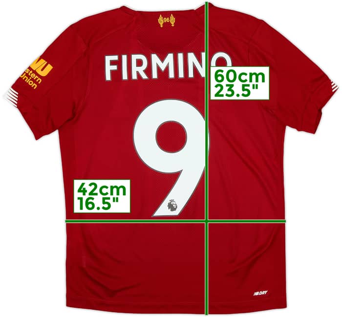 2019-20 Liverpool Home Shirt Firmino #9 - 8/10 - (L.Boys)