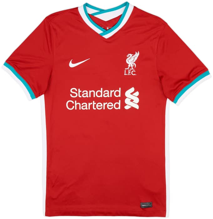 2020-21 Liverpool Home Shirt Virgil #4 - 5/10 - (S)